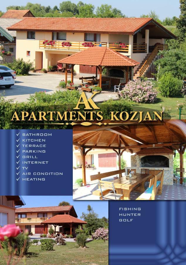 Apartments Kozjan 卡尔洛瓦茨 外观 照片